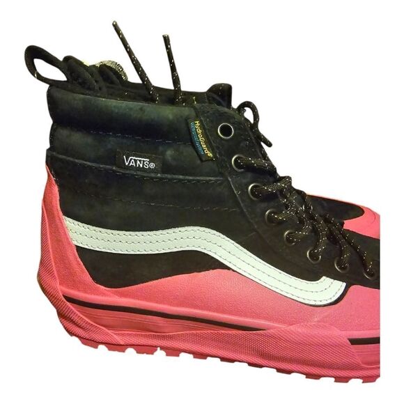 VANS SK8 Hi Dip MTE-2 Hiking Boots Shoes‎ Pink Black Suede Womens 8 Mens 6.5 NEW main image 8